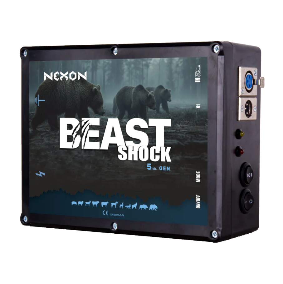 NEXON BeastShock GEN 5. villanypásztor készülék – 8.5J erősségű [1]