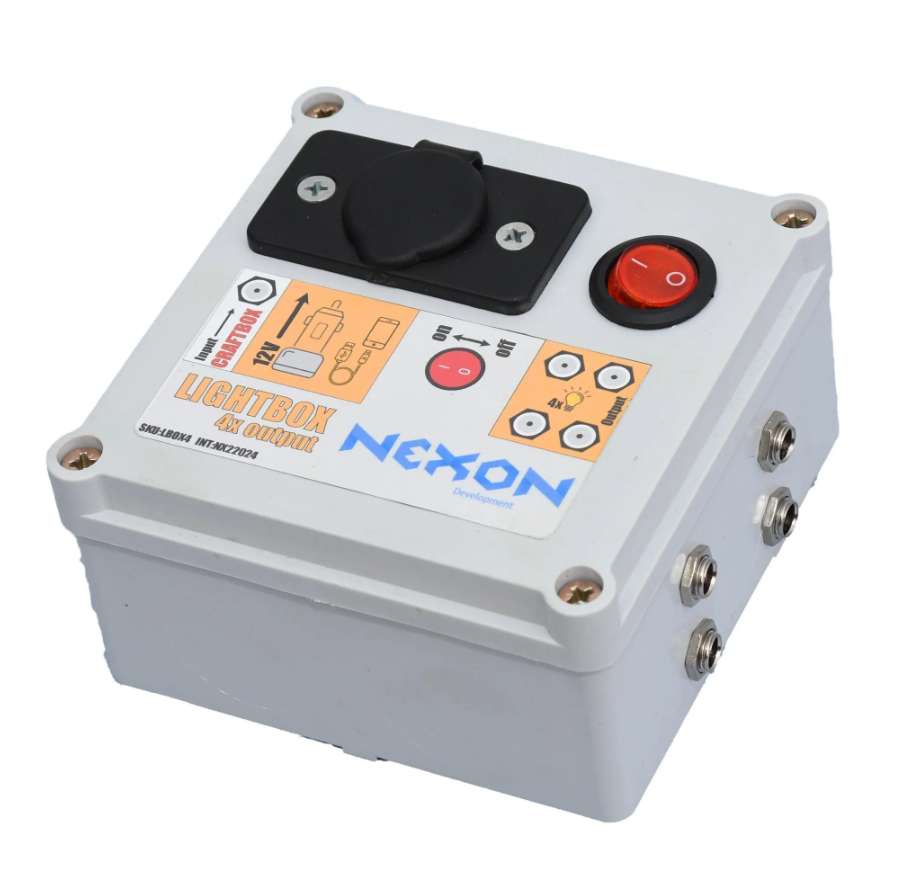 NEXON LIGHT 50W-os napelemes rendszer 12V/17Ah-s szabályozóval és akkumulátorral [3]