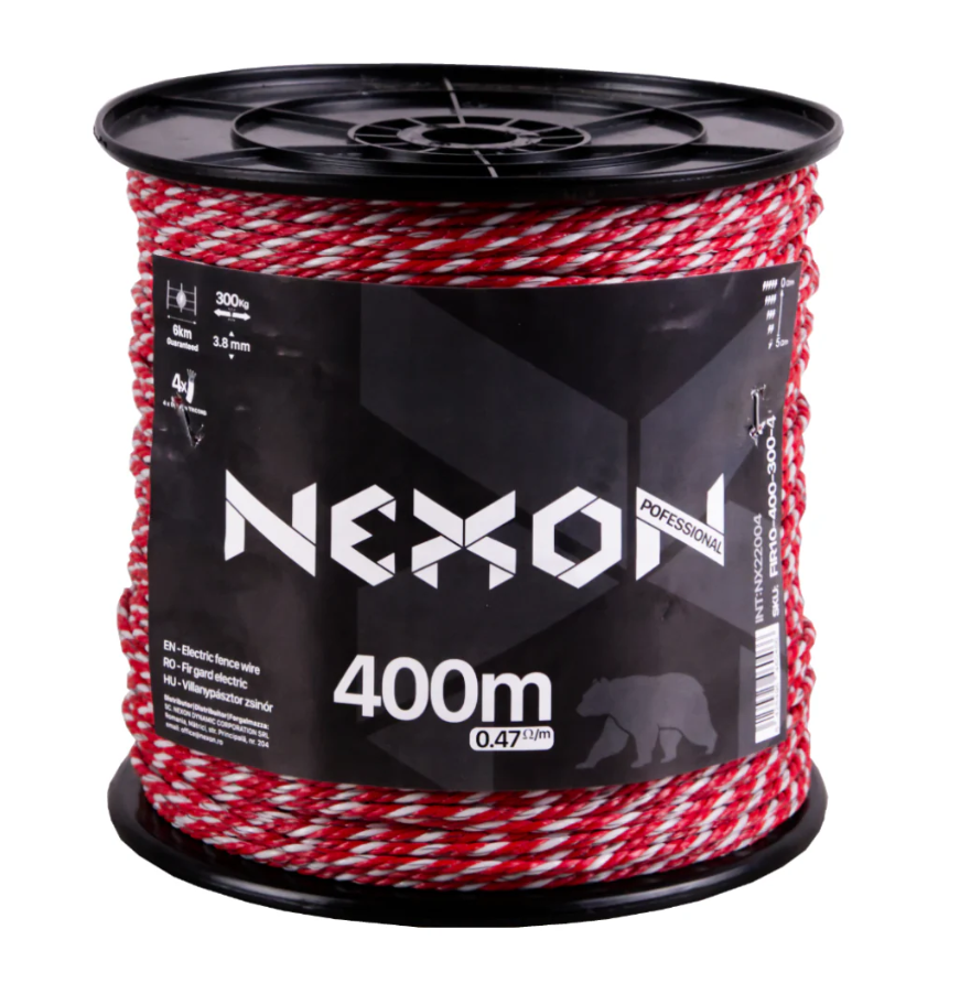 NEXON PROFESSIONAL zsinór 400m 4-fémszálas 300kg [2]