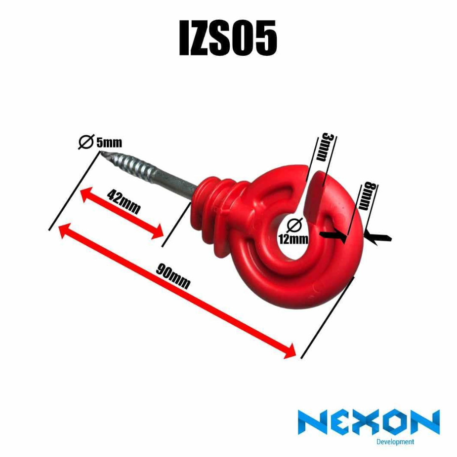 NEXON RED gyűrűs szigetelő Villanypásztorhoz [2]