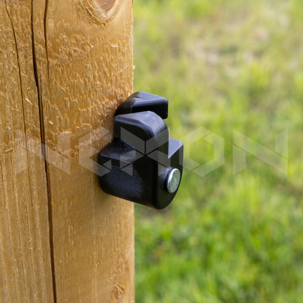 NEXON villanypásztorhoz szög típusú szigetelő 100 db [7]