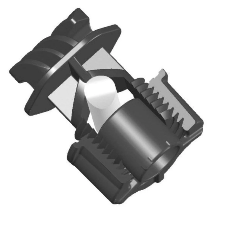 Szalagszigetelő fém és üvegszálas oszlopokhoz, kompatibilis 6–17 mm/es oszlopokkal [4]