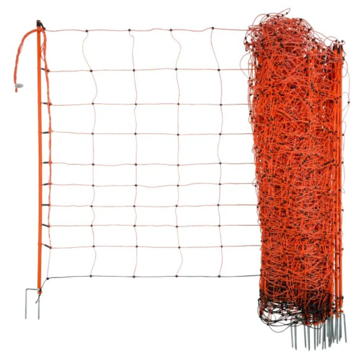 Villanypásztor háló NEXON, 2 lábú oszlopokkal, 108 cm magas [1]
