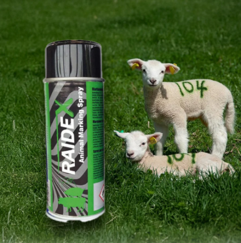 Állatjelölés - Raidex zöld állatjelölő spray szarvasmarhákhoz és sertésekhez – 400 ml
