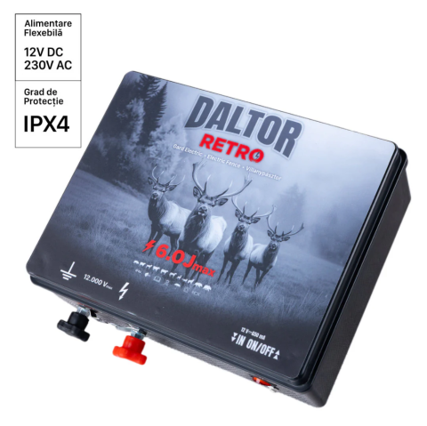 DALTOR - DALTOR RETRO 6J villanypásztor készülék – 12V/230V