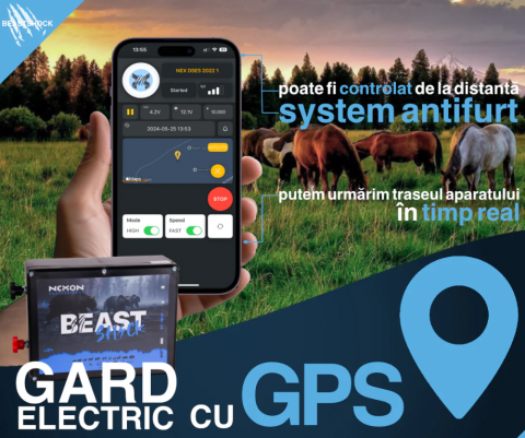 NEXON BeastShock Industrial 6.8J GPS-szel ellátott villanypásztor készülék [1]