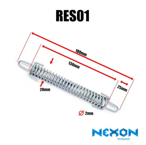 Rugó galvanizált villanypásztor drót feszítéséhez [1]