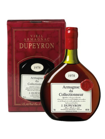 Spumante & Sampanie - Armagnac Dupeyron Millesime 1978, 0,7 L