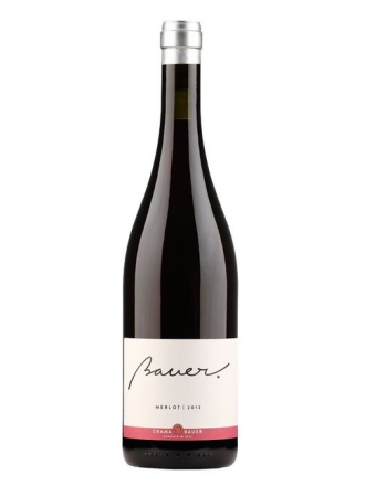 Vinuri Rosii - Bauer Merlot, 0,75L