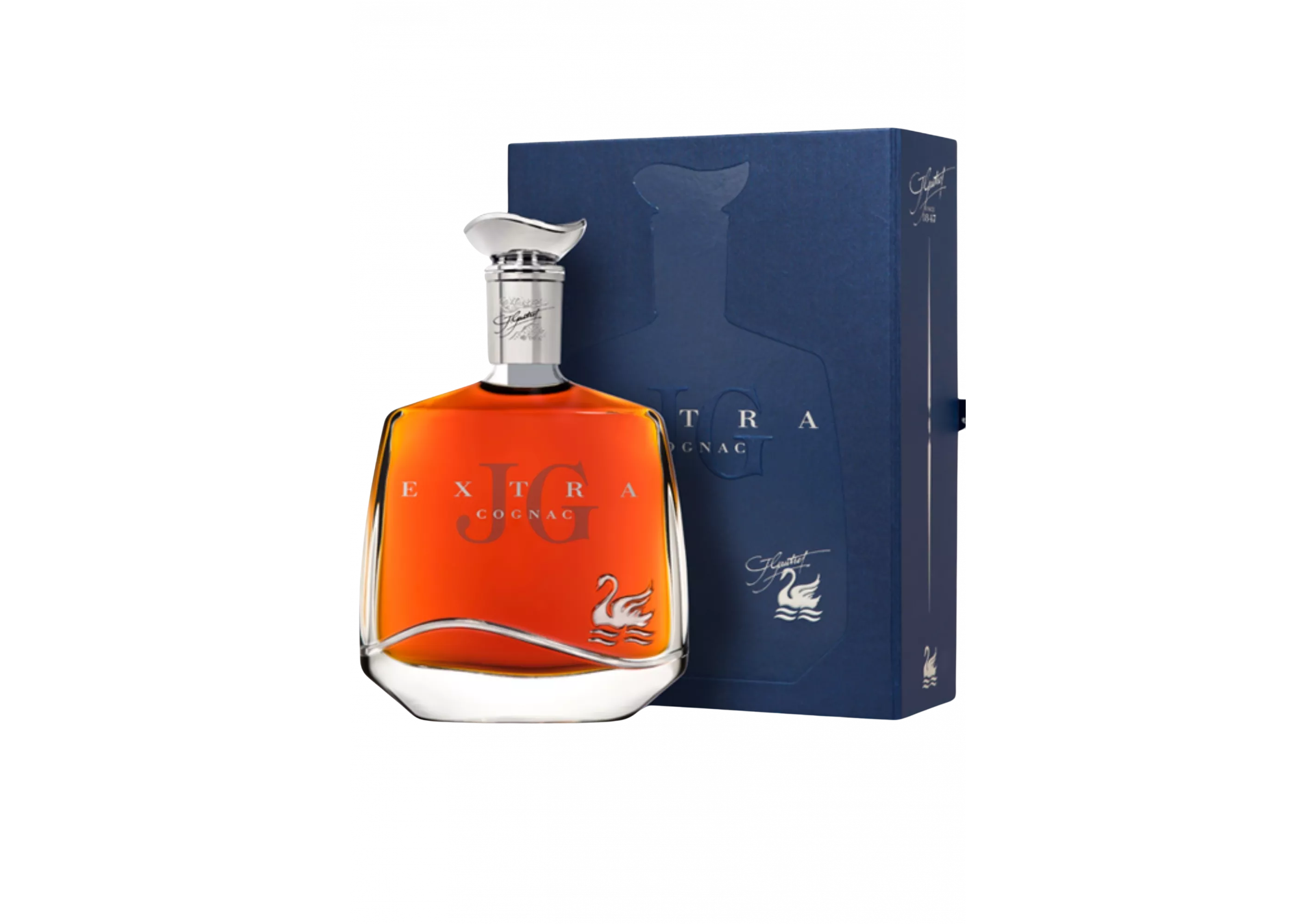 Cognac/Coniac/Armagnac - Cognac Jules Gautret Extra Swan, 0,7L
