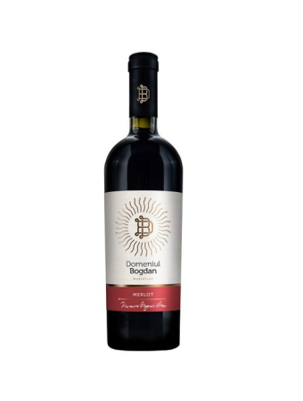 Vinuri seci - Domeniul Bogdan, Organic Merlot, 0,75L