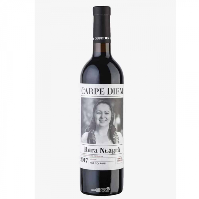 CARPE DIEM RARĂ NEAGRĂ - ROȘU SEC - CASA LUCA 0.75L [1]