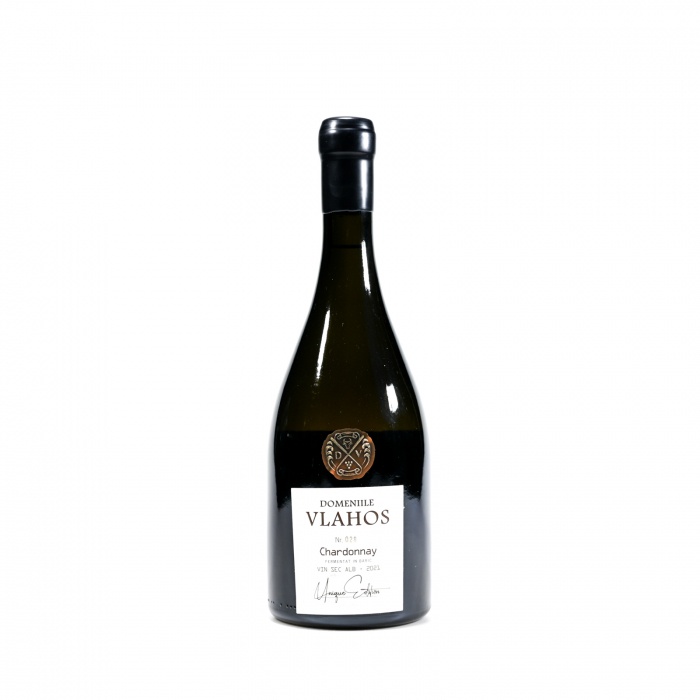 DOMENIILE VLAHOS CHARDONNAY UNIQUE EDITION - ALB SEC - PODGORIA VIN 0.75L [1]