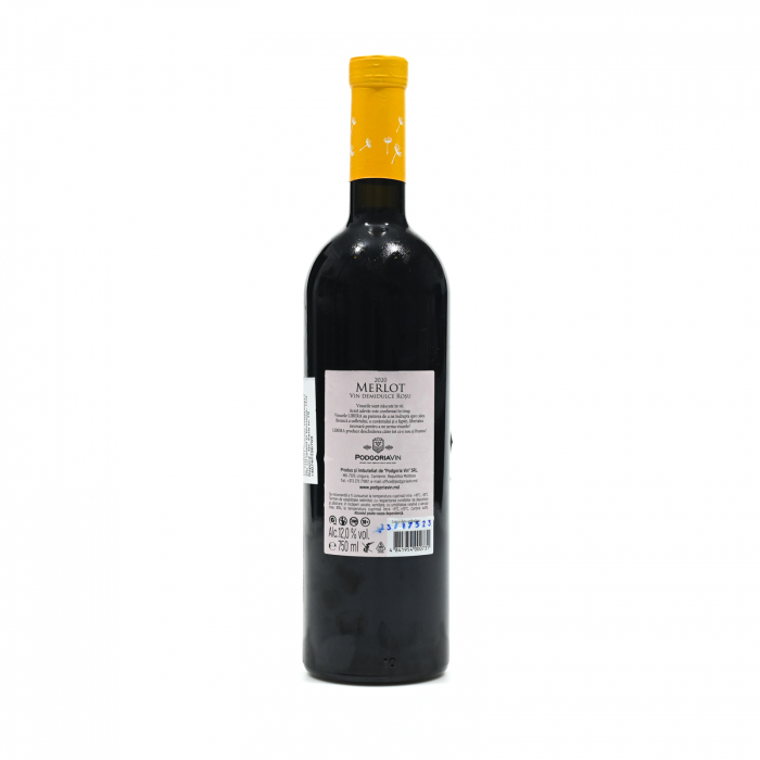 LIBERA MERLOT - ROSU DEMIDULCE - PODGORIA VIN 0.75L [2]