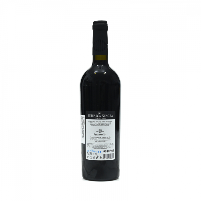 GENESIS FETEASCA NEAGRA IGP - ROSU SEC - PODGORIA VIN 0.75L [2]