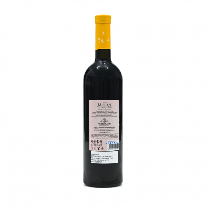 LIBERA MERLOT - ROSU DEMISEC - PODGORIA VIN 0.75L [2]