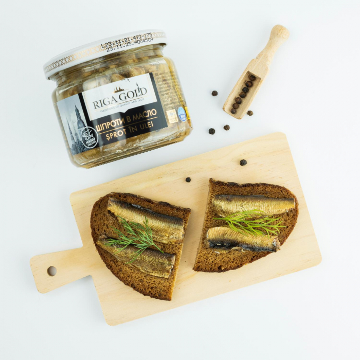ȘPROT ÎN ULEI RIGA GOLD 250g [2]
