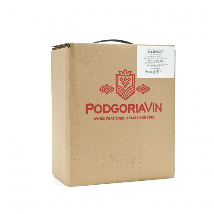 VIN CHARDONNAY - ALB DEMISEC - Bag-in-Box Podgoria Vin 5L [1]