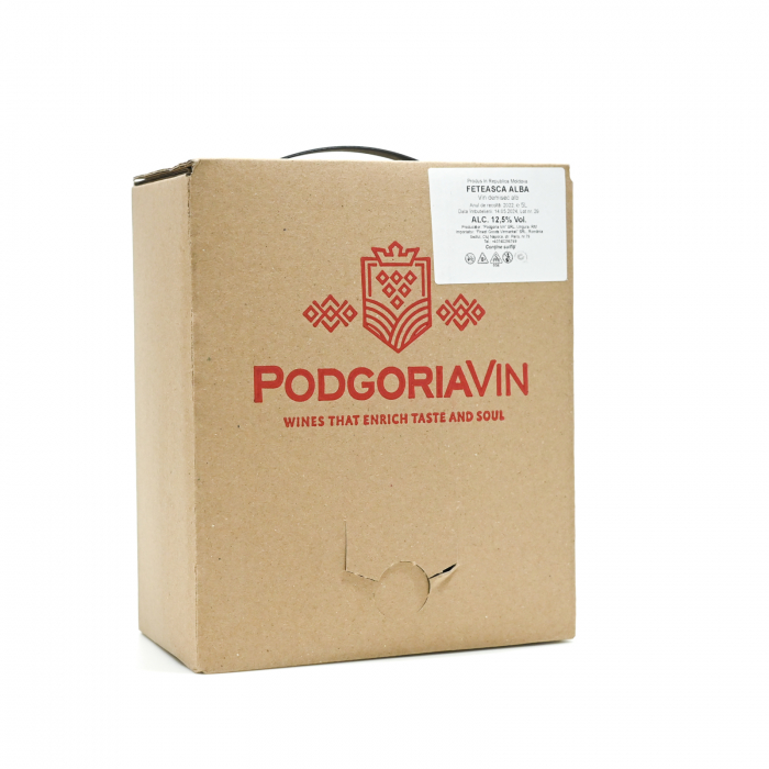 VIN FETEASCA ALBA - ALB DEMISEC - Bag-in-Box Podgoria Vin 5L [1]