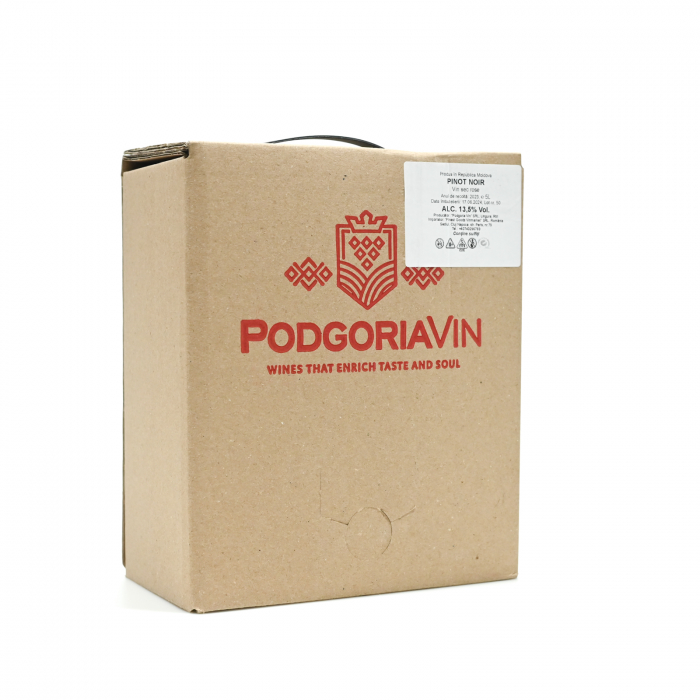 VIN PINOT NOIR - ROSE SEC - Bag-in-Box Podgoria Vin 5L [1]