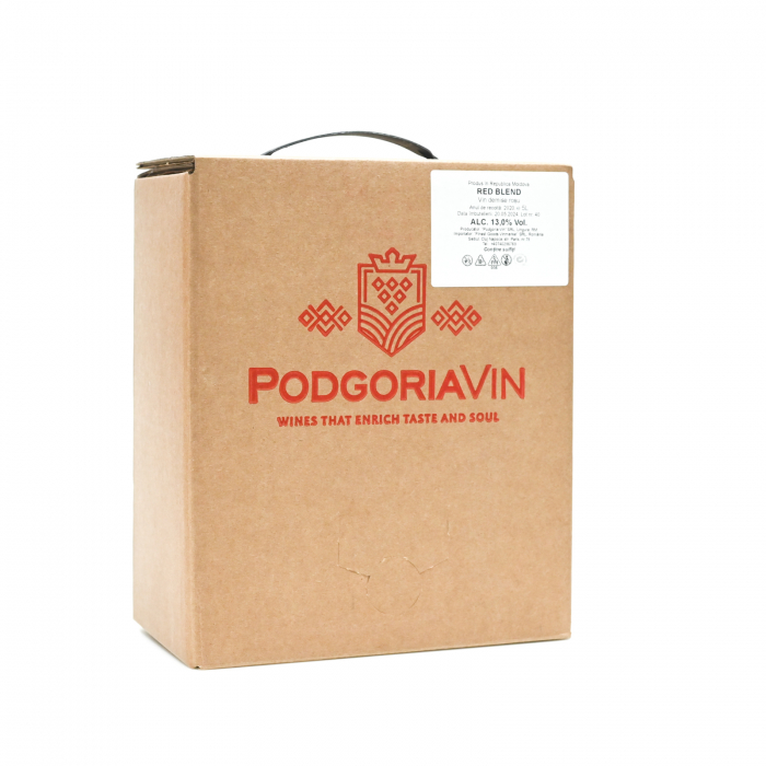 VIN RED BLEND - ROSU DEMISEC - Bag-in-Box Podgoria Vin 5L [1]