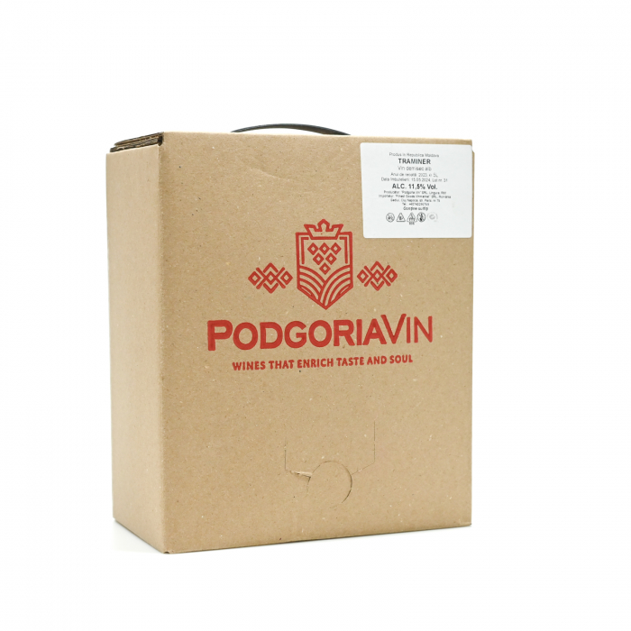 VIN TRAMINER - ALB DEMISEC - Bag-in-Box Podgoria Vin 5L [1]