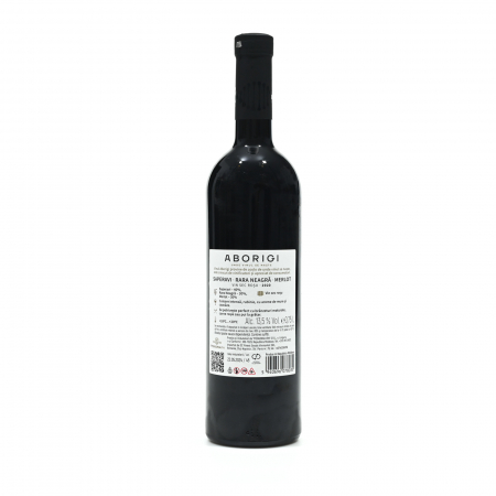 ABORIGI SAPERAVI, RARA NEAGRA & MERLOT - ROSU SEC - PODGORIA VIN 0.75L [1]