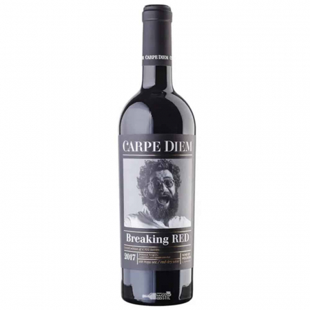 VIN - CARPE DIEM BREAKING RED - CABERNET SAUVIGNON, FETEASCA NEAGRĂ & MERLOT - ROȘU SEC - CASA LUCA 0.75L