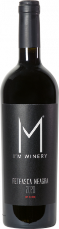 VIN ÎN STICLĂ - FETEASCA NEAGRĂ - ROSU SEC - I'M WINERY 0.75L