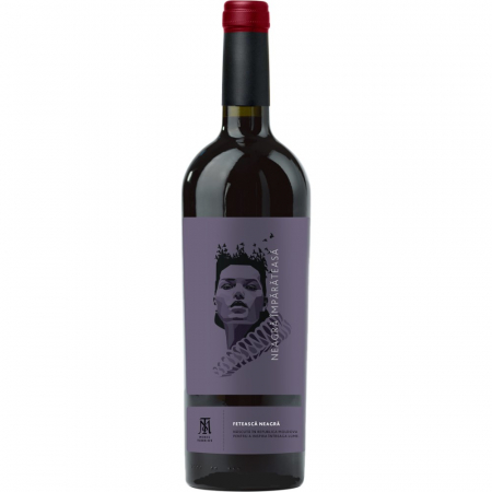 VIN ROȘU ÎN STICLĂ - NEAGRĂ ÎMPĂRĂTEASĂ - ROȘU SEC - MINIS TERRIOS 0.75L