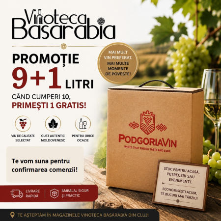 PROMOTIE 9+1 LITRI. CAND CUMPERI 10, PRIMESTI UNUL GRATIS! [0]