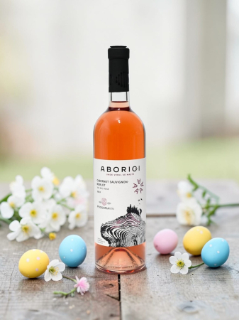 VIN ROSE ÎN STICLĂ - !PROMOȚIE DE PRIMĂVARĂ! ABORIGI CABERNET SAUVIGNON & MERLOT - ROSE SEC - PODGORIA VIN 0.75L !PROMOȚIE DE PRIMĂVARĂ!