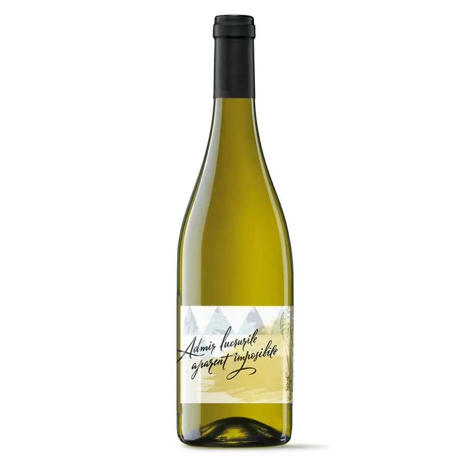 VIN ALB ÎN STICLĂ - SAUVIGNON BLANC - ALB SEC - MINIS TERRIOS 0.75L