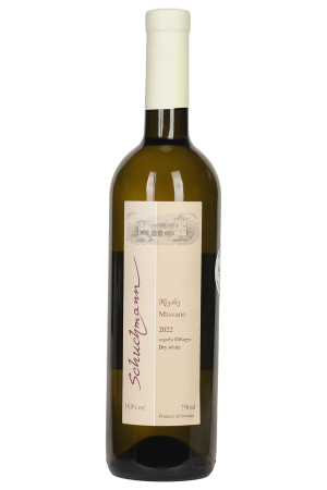 VIN ALB ÎN STICLĂ - SCHUCHMANN MTSVANE - ALB SEC - SCHUCHMANN WINE 0.75L