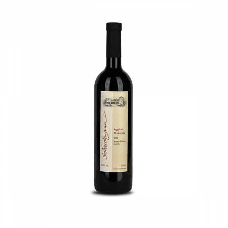 VIN SEC ÎN STICLĂ - SCHUCHMANN MUKUZANI - ROSU SEC - SCHUCHMANN WINE 0.75L