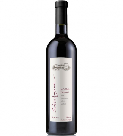 VIN DEMISEC ÎN STICLĂ - SCHUCHMANN PIROSMANI - ROSU DEMISEC - SCHUCHMANN WINE 0.75L