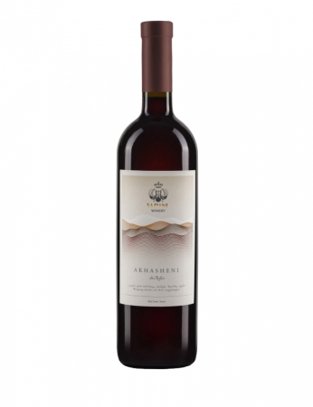 VIN DEMIDULCE ÎN STICLĂ - VAZIANI AKHASHENI - ROSU DEMIDULCE - VAZIANI WINERY 0.75L