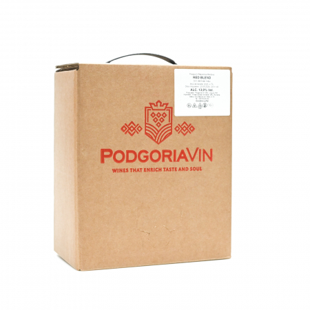 VIN BAG-IN-BOX - VIN RED BLEND - ROSU DEMISEC - Bag-in-Box Podgoria Vin 5L