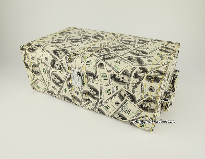 Cutie dubla din piele ecologica cu 5 accesorii [2]