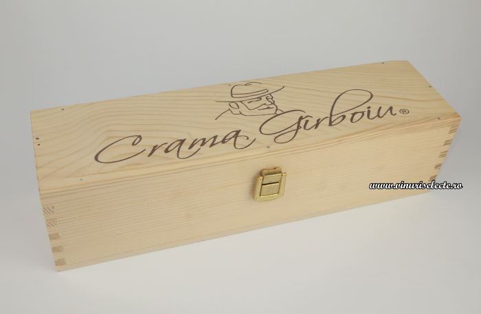 Sauvignon Blanc 2009 sec Crama Girboiu in cutie lemn [2]