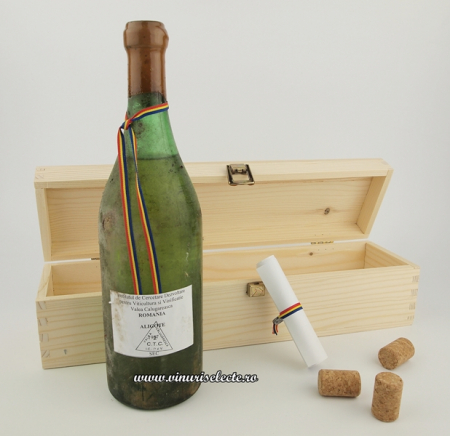 1987 - Aligote 1987 Valea Calugareasca in cutie lemn