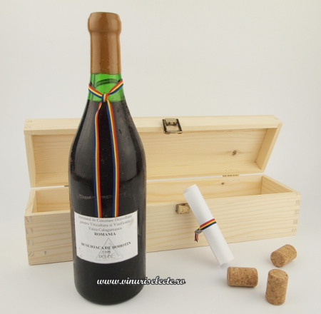 Vinoteca - Busuioaca de Bohotin 1996 Valea Calugareasca in cutie lemn