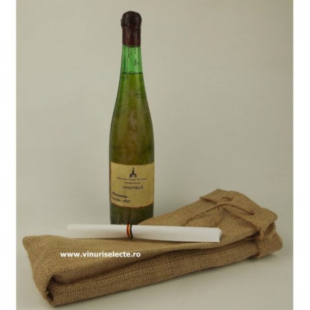 Vinoteca - Chardonnay 1958 Murfatlar in cutie lemn