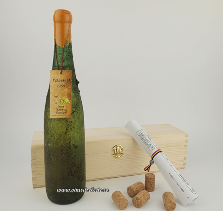 Vin Alb - Feteasca Alba 1985 Tarnave in cutie lemn