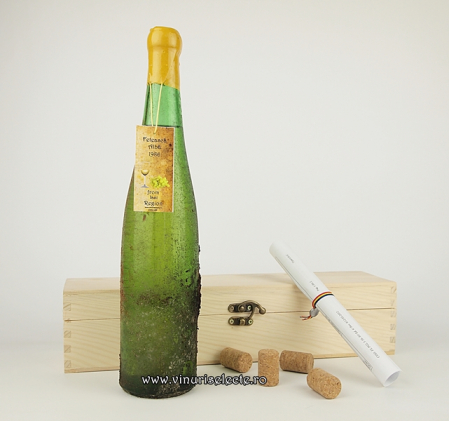 Feteasca Alba - Feteasca Alba 1986 Iasi in cutie lemn