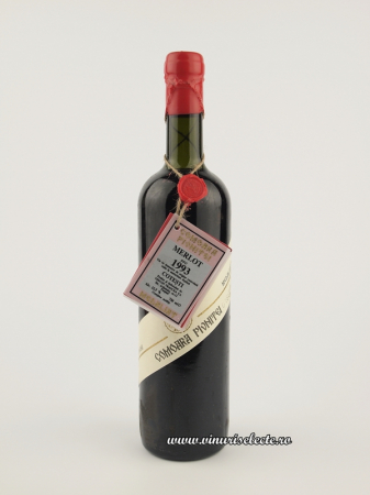 1990-1999 - Merlot 1993 Cotesti Comoara Pivnitei in cutie lemn