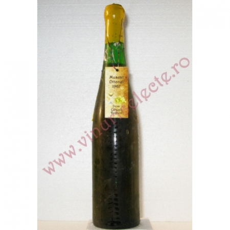 Vin Alb - Muscat Ottonel 1967 Cotesti in cutie lemn