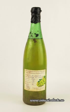 Vin Alb - Mustoasa de Maderat 1968 Minis in cutie lemn