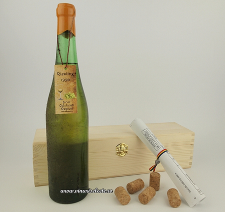 1990-1999 - Riesling Italian 1990 Odobesti in cutie lemn