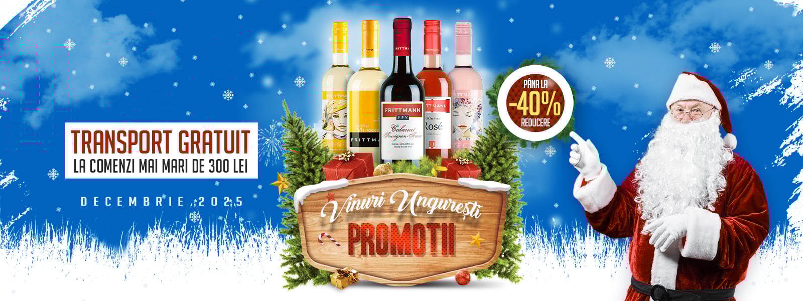 Reduceri de până la 40% la vinuri